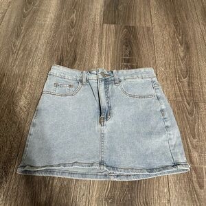 Classic Denim Mini Skirt